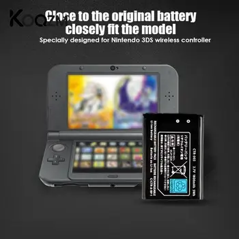 1 комплект аккумуляторных батарей CTR-003 3,7 В 2000 мАч, литий-ионный аккумулятор для Nintendo 3DS, Запасные части