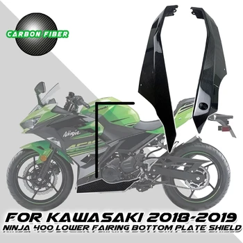 100% Полностью Сухая Модификация Мотоцикла Из Углеродного Волокна, Комплекты Обтекателей Для Живота Kawasaki Ninja 400 Z400 2014-2023