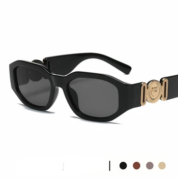 2023 Новые Солнцезащитные очки в мелкой оправе в стиле Стимпанк, Мужские Модные Дизайнерские Солнцезащитные Очки для вождения, Женские Винтажные Очки Oculos De Sol