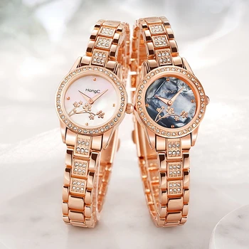 2023 Новые стильные спортивные водонепроницаемые женские наручные часы Применимы к роскошным простым легким роскошным нишевым женским часам-браслетам