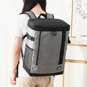 24-литровая многофункциональная походная сумка-холодильник, термосумка большой емкости, дорожная водонепроницаемая герметичная походная коробка для пикника