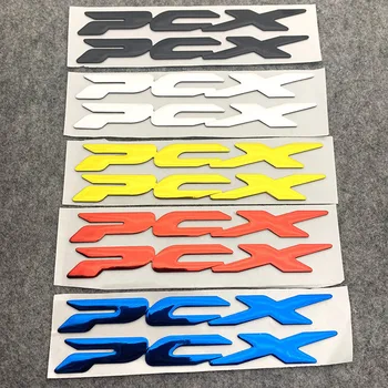 3D Эпоксидные наклейки для мотоциклов для мотокросса, наклейки на выхлопные газы, Аксессуары для эмблемы Pcx для Honda Pcx 125 150 Pcx125 Pcx150 2015 2018