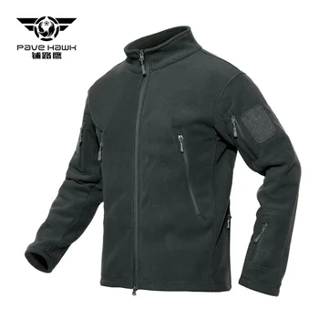 4XL Тактическая куртка Зимняя мужская Ветрозащитная Теплая флисовая подкладка для походов, тренировок, скалолазания, военные куртки, топы