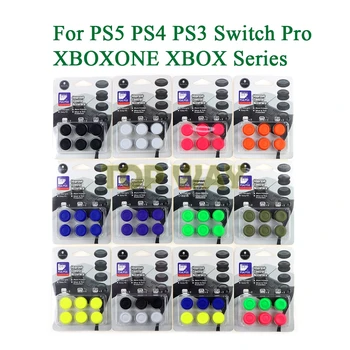 5 комплектов Рукоятки Для Большого пальца Для PS5 PS4 PS3 XBOX Series Switch Pro Консоли XBOXONE Нескользящая Крышка Для Джойстика Силиконовая Крышка Аналогового Джойстика