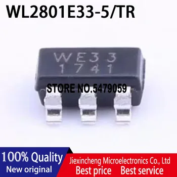 50 штук WL2801E33-5/TR маркировка: WE33 WL2801E33 WL2801E SOT23-5 Низкий уровень шума, высокий PSRR, Высокая скорость Новый оригинал