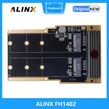 ALINX FH1402: Плата адаптера интерфейса FMC HPC к 2-канальному M.2 NVME SSD-накопителю Дочерняя плата FMC для FPGA