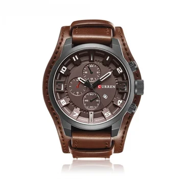 Curren 8225 мужские часы в популярном внешнеторговом стиле водонепроницаемые часы с календарем мужские кварцевые часы