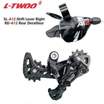 LTWOO AT12 1x12 Скоростной Горный Велосипед Carbon Groupset Триггер Правый Рычаг Переключения Передач Задний Переключатель 52T Кассета Для Shimano SRAM