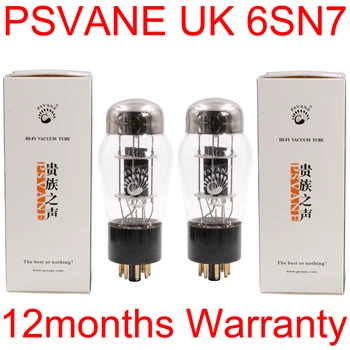 Psvane UK 6SN7 Вакуумные Трубки Клапан Силовой Лампы Заменить 6N8P CV181 Для Винтажного Лампового Усилителя Hi-Fi Audio DIY Новая Подобранная Пара