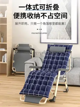 TOZK складная кровать Односпальная кровать домашняя простая кровать для сна, Многофункциональное кресло для отдыха, офисная раскладушка для сна для взрослых
