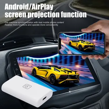 Беспроводной адаптер Carplay, навигация Plug and Play, автомобильная коробка CarPlay, портативный USB-зеркальный экран для Android Auto CarPlay
