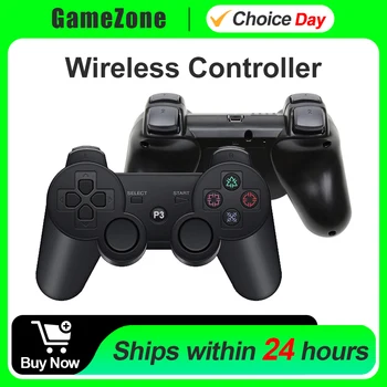 Беспроводной контроллер для Sony PS3 Джойстик геймпад Bluetooth Джойстик для Play Station 3 ПК Игровой джойстик управления с двойным амортизатором