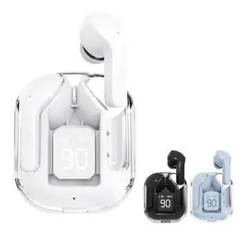 Беспроводные наушники Air 31 Bluetooth 5.3, наушники с дисплеем, наушники с микрофоном, чехол для зарядки телевизора, компьютера, телефона, игр.