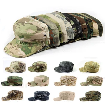 Военная шляпа, армейские камуфляжные солдатские шляпы, утолщенная кепка для мужчин, женская военная тренировочная кепка, Дышащая охотничья шляпа