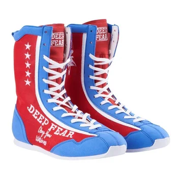 Горячая распродажа 2023 года, обувь для борьбы для мужчин и женщин, обувь для бокса высшего качества, пары красных дышащих спортивных туфель, мужские боевые ботинки Унисекс