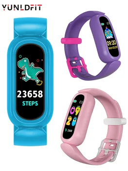 Детские смарт-часы, умный браслет, Водонепроницаемый детский смарт-браслет, браслет для сна, спорта, фитнеса, пульсометра для Android Ios T16