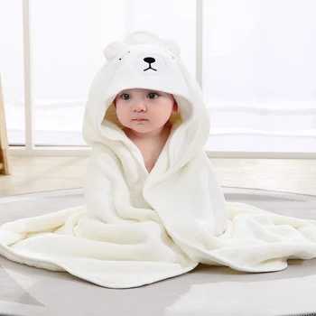 Детское полотенце с капюшоном Snuggle Bunny 80 * 80 см - очень мягкое и впитывающее во время купания.