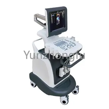 Диагностический аппарат 15-дюймовый полноэкранный медицинский полноцифровой доплеровский аппарат на тележке с ультразвуковой системой ultrasonic