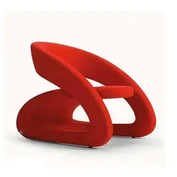 Дизайнерское кресло Nordic Creative со спинкой Нестандартной формы для одиночного отдыха, Приемное кресло Accent Chair Furniture