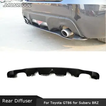 Диффузор заднего бампера автомобиля из углеродного волокна, спойлер для губ, удлинители FRP Prime для Toyota GT86, для Subaru BRZ J Style 2014-2016