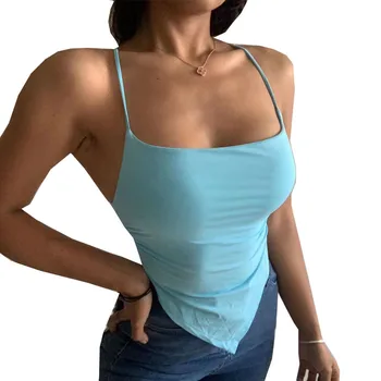Женский бюстгальтер для бега со встроенной полочкой, нерегулярный жилет, компрессионные майки для фитнеса без рукавов, топы для тренировок