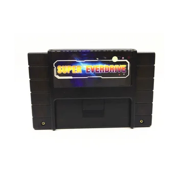 Игровая карта Super 800 в 1 Pro Remix для 16-битной консоли SNES Super, черная