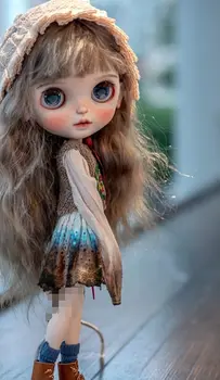изготовленная по индивидуальному заказу кукла Blyth вручную, изготовленная по индивидуальному заказу Кукла для продажи в одежде Без обуви
