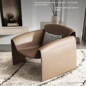 Индивидуальные акцентные стулья для гостиной, итальянские минималистичные дизайнерские кресла Muebles для отдыха, одноместный диван в форме креативного кресла