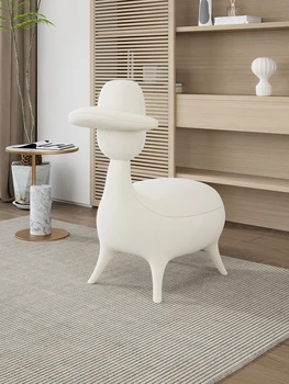 Креативные игровые стулья, Мебель из берберского флиса, Роскошное кресло для гостиной, Кресло-диван для одного человека, Кресло-животное пони, Диваны для спальни