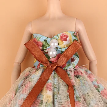 Кукольная одежда 30 см, Игрушка для девочек, Вечернее платье, юбка для куклы принцессы, Аксессуары, кукольная одежда