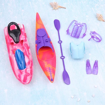Модные Пляжные Аксессуары Доска для серфинга Каяк Моторная лодка Летние пляжные купальники l для куклы Забавная игрушка