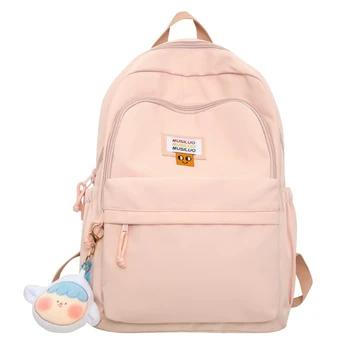 Модный подростковый рюкзак для ноутбука с множеством карманов, сумки для книг, отлично подходит для девочек средней школы и колледжа 517D