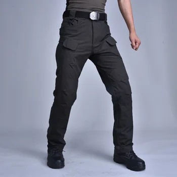 Мужские летние Быстросохнущие Тонкие Походные спортивные армейские брюки для тренировок на открытом воздухе, тактические брюки-карго 6XL Плюс Размер, брюки