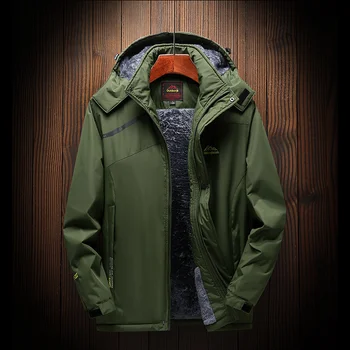 Мужское зимнее пальто, вельветовая куртка, походные куртки, ветровка с подогревом, бомбер с застежкой-молнией, ретро-ветровка для кемпинга