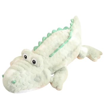 Мягкие плюшевые игрушки из крокодиловой кожи большого размера 60-120 см, имитирующие мягкие игрушки животных, игрушки-подушки, подарок для детей, домашний декор
