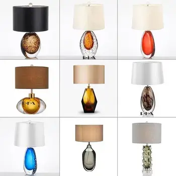 Настольная лампа TEMAR Nordic Glaze, современное искусство, гостиная, спальня, кабинет, отель, светодиодная индивидуальность, оригинальность, настольная лампа