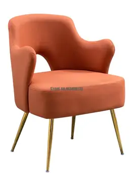 Односпальный диван кресло сетка для балкона спальни красный свет роскошный дизайнерский стиль очень простой ленивый досуг простое современное кресло