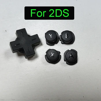 Оригинальная Разборка использованных кнопок 2DS Cross A B X Y ABXY Keys для 2DS