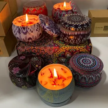 Подарочный набор ароматических свечей Украшение дома Праздничный свадебный подарок