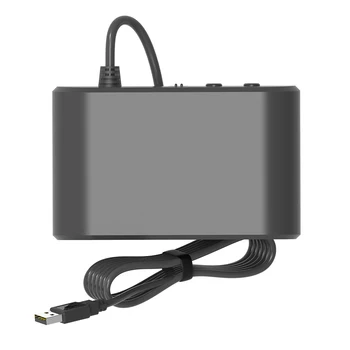 Поддержка Беспроводного USB-адаптера Turbo USB Convertor 2 Порта USB Wireless Controller Adapter Без Задержек для Коммутатора/OLED-модели ПК Windows