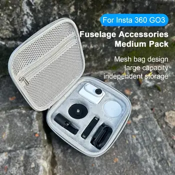 Портативная сумка для хранения Insta360 GO3, чехол для переноски, сумка для камеры, защитный бокс, Противоударный мягкий внутренний чехол для переноски