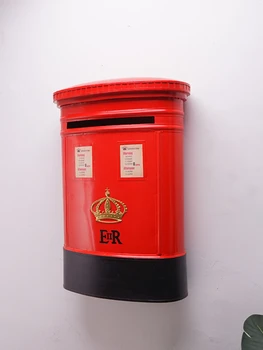 Почтовый Ящик Почтовый ящик В европейском стиле, настенный Ящик для предложений, Ящик для жалоб, Ящик для предложений, Коробка для пожеланий, украшения