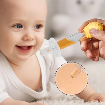 Силиконовое устройство для кормления младенцев и детей младшего возраста Силиконовые средства для кормления типа пипетки