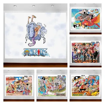 ЦЕЛЬНЫЙ плакат Плакаты японского аниме Холст Настенная живопись Декор стен детской комнаты Наклейка на стену спальни Home Decor