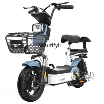 Электромобиль Мужской и женский аккумуляторный автомобиль 48 В Электрический велосипед Пригородный скутер